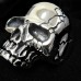 Skull Ring For Motor Biker - TR67